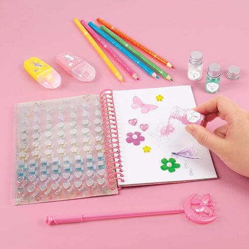 Make It Real 3C4G: Fairy Garden Novelty Sketching Set - 24 pcs, Create Crafts & 3D Artworks, Mixed Media Set, Tweens, Girls & Kids Ages 8+, Three Cheers for Girls in Saudi Arabia