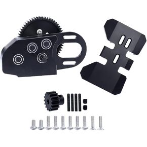 FACCNOY CNC 2Low Gearbox ناقل الحركة الأوسط مع ترس Overdrive لـ LCG 1/10 RC الزاحف المحوري SCX10 II III 90046 Capra TRX4 ترقية الجزء (أحمر)