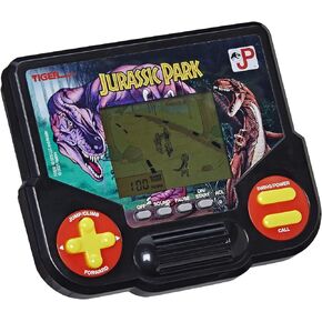 Tiger Electronics Jurassic Park Electronic LCD Video Game, Retro-Inspired 1-Player Handheld Game, Ages 8 and Up in Kuwait