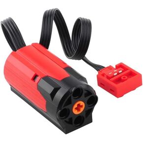 Enhanced Red Burst MOC Power Functions XL Motor Compatible with legoeds 8882 Building Blocks Electrical Machinery Power Group High Speed