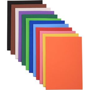 Black Eva Foam Sheets, 12 Pack, 2mm Thick, 6 x 9 Inch, Handicraft Foam Paper for Arts and Crafts, by Ader Products in Kuwait
