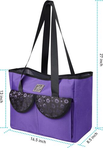 باتل فريست حقيبة حمل ماكينة الخياطة مع 3 جيوب تخزين، حقائب تسوق قابلة للطي للبقالة، حقيبة كبيرة توت للنساء in Kuwait