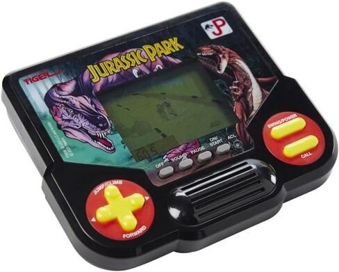 Tiger Electronics Jurassic Park Electronic LCD Video Game, Retro-Inspired 1-Player Handheld Game, Ages 8 and Up in Saudi Arabia