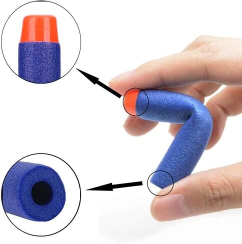 400 قطعة ملونة قابلة لإعادة التعبئة من كيسير، عبوة ذخيرة لقاذف الكرات N-Strike Elite Series Blasters in Kuwait