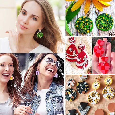 Polymer Clay Press Machine, Polymer Clay Roller Machine Set Includes Craft Clay Mixers Machine, 139PCS Cutter Clay Earring and USB Electric Mini Portable Handheld Drill Kit for DIY Craft Projects in Kuwait