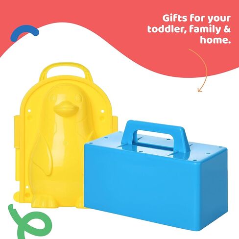 6 قطع من أدوات صنع كرات الرمل، مجموعة ساندمان، صانع قرميد البطريق والقلعة، ألعاب قوالب كرات الرمل الصيفية الممتعة للأطفال، قوالب الثلج للخارج، كرات الثلج، هدية الشتاء، هدية عيد الميلاد، رجل الثلج in Kuwait