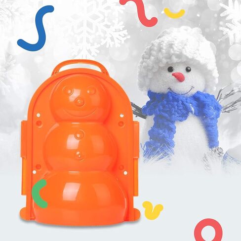 6 قطع من أدوات صنع كرات الرمل، مجموعة ساندمان، صانع قرميد البطريق والقلعة، ألعاب قوالب كرات الرمل الصيفية الممتعة للأطفال، قوالب الثلج للخارج، كرات الثلج، هدية الشتاء، هدية عيد الميلاد، رجل الثلج in Kuwait