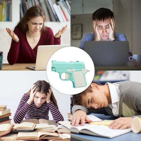 Yisquar 1911 3D مطبوعة مسدس صغير اللعب لعبة صغيرة Pístol Fidget Toys الكبار تخفيف التوتر لعبة الألعاب الحسية للأطفال الأصدقاء عيد الميلاد هدية عيد ميلاد-الضوء الأخضر in Kuwait