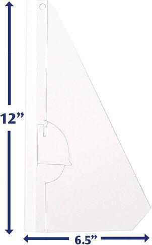 ارت سكيلز ملصق خلفي قابل للتقشير واللصق مقاس 10 انش من PA-1262، 6 قطع، 6 قطع - 10 انش، ابيض in Kuwait