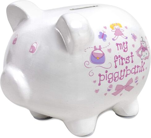 Baby Essentials My First Piggy Bank, Baby's First Piggy Banks for Boys and Girls (Pink) in Kuwait
