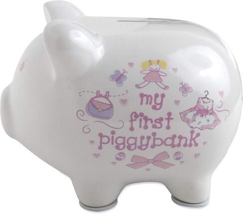 Baby Essentials My First Piggy Bank, Baby's First Piggy Banks for Boys and Girls (Pink) in Kuwait