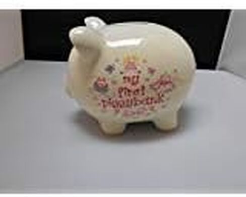 Baby Essentials My First Piggy Bank, Baby's First Piggy Banks for Boys and Girls (Pink) in Kuwait