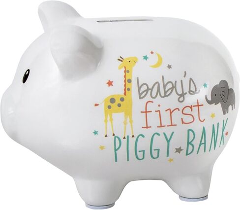 Baby Essentials My First Piggy Bank, Baby's First Piggy Banks for Boys and Girls (Pink) in Kuwait