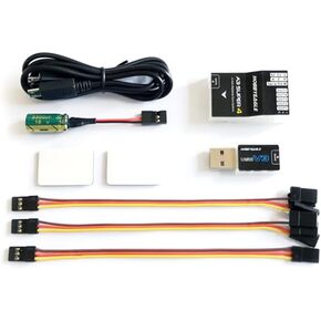 A3 Super4 Hobbyeagle Flight Controller 6-Axis Gyro Stabilizer Full Set with Program Card for Fixed Wing RC Airplane FPV Aircraft Models (A3 Super4 Basic Set) in Kuwait