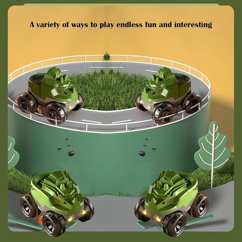 مسارات سيارات سباق الديناصورات ذات فتحة سباق مرنة، مسار سحري للسيارة مع أضواء LED مضادة للجاذبية بطرق مختلفة للأطفال الصغار في مرحلة ما قبل المدرسة (184 قطعة) in Kuwait