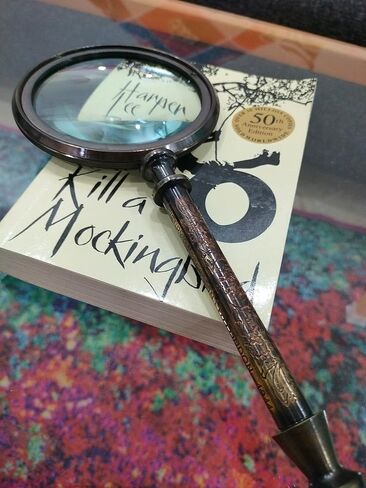 Antique Henry London Marine Handheld Magnifying Glass Astrologers Leather Case Brass Instrument Map or Coin Reading Lens Brown Vintage Magnifier in Kuwait