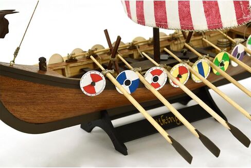 Artesanía Latina - مجموعة نماذج السفن الخشبية - المراكب الشراعية الشمالية، Drakkar Viking - موديل 19001N، مقياس 1:75 - نماذج للتجميع - مستوى البدء in Kuwait