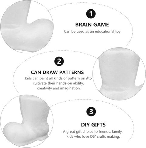 10 قطعة عيد الميلاد الحرفية رغوة الأحذية الأحذية عيد الميلاد الحلي الأبيض رغوة الأحذية فن الديكور Craft بها بنفسك الحرفية عيد الميلاد حفلة الحسنات 9 سنتيمتر in Kuwait