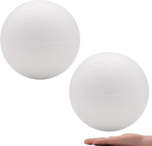 Crafare 7.8 Inch Large Foam Balls for Christmas Crafts & School Projects in Kuwait