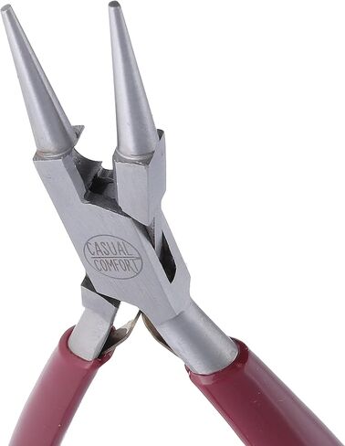 The Beadsmith Flush Cutter - سلسلة مريحة كاجوال - 5.25 بوصة (133 مم) - شفرات من كربيد التنجستين، مقبض مريح وزنبرك مزدوج الأوراق، تصميم أوروبي وجودة، أداة لصنع المجوهرات in Kuwait