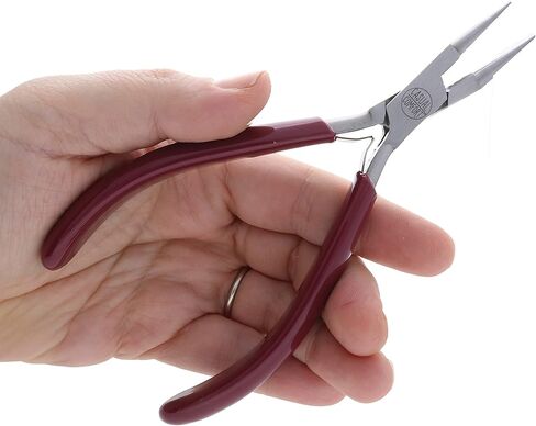 The Beadsmith Flush Cutter - سلسلة مريحة كاجوال - 5.25 بوصة (133 مم) - شفرات من كربيد التنجستين، مقبض مريح وزنبرك مزدوج الأوراق، تصميم أوروبي وجودة، أداة لصنع المجوهرات in Kuwait