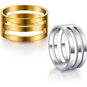 2 Pieces Jump Ring Opening Tools Opening Closing Rings Tool Stainless Steel Jump Ring Opener Circle Jump Ring Tool for Jewelry Makers Craft Projects Supplies (Silver) in Kuwait