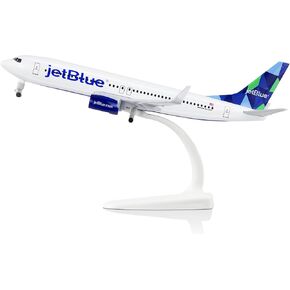Lose Fun Park 1/300 Scale Model Plane Diecast Airplanes American Southwest Airlines Boeing 737 Model Airplane for Collections & Gifts