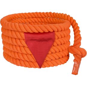 X XBEN Tug of War Rope with Flag for Kids, Teens and Adults, Soft Cotton Rope Games for Team Building Activities, Family Reunion, Birthday Party-20FT in Kuwait