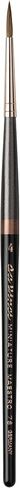 da Vinci Series 76 Size 4 Miniature Maestro, Selected Kolinsky red Sable Hair, Short and Pointed in Saudi Arabia