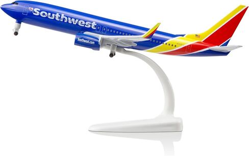 Lose Fun Park 1/300 Scale Model Plane Diecast Airplanes American Southwest Airlines Boeing 737 Model Airplane for Collections & Gifts in Kuwait