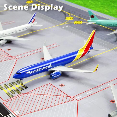 Lose Fun Park 1/300 Scale Model Plane Diecast Airplanes American Southwest Airlines Boeing 737 Model Airplane for Collections & Gifts in Kuwait