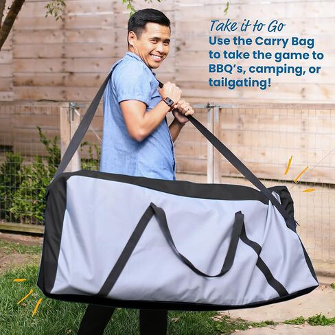 ECR4Kids Jumbo 4-To-Score with Mesh Net and Carry Bag, Giant Game, Assorted in Saudi Arabia