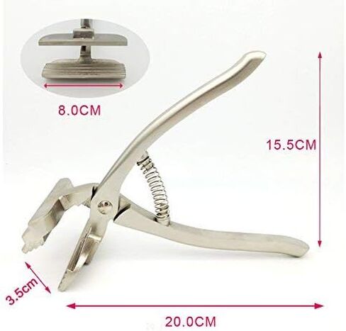 Chrome Canvas Pliers Spring Return Handle Canvas Stretching Plier Handle Stretcher Bars Artist Franing Tool in Kuwait