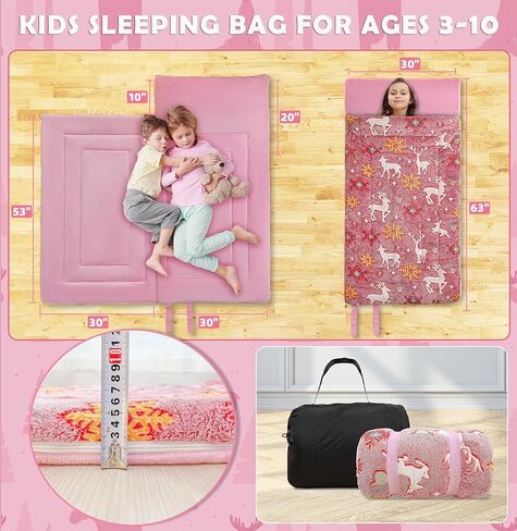 حقيبة نوم للأطفال على شكل ديناصور بلوي للأولاد والبنات تتوهج في حقيبة النوم الداكنة، سجادة قيلولة ناعمة من القطيفة للأطفال الصغار للعناية النهارية، سجادة نوم باللون الوردي والأحمر، مع حقيبة حمل in Kuwait