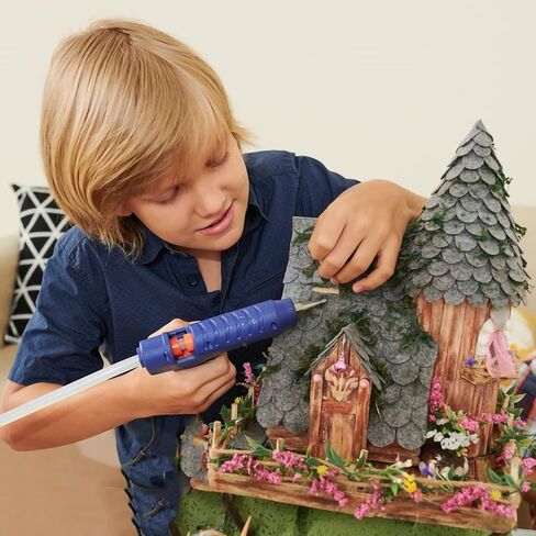 Liumai 65 قطعة من أعواد الغراء الساخن بالحجم الكامل، 5.5 بوصة طول × 0.43 بوصة قطر كامل الحجم من أعواد الغراء الساخن لبنادق الغراء، أعواد الغراء الساخن لمسدس الغراء بالحجم الكامل، شفاف in Kuwait