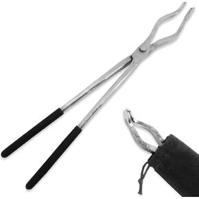 GONGYI 17" Hinge Style Crucible Tongs for Gold Copper Silver Bronze Recycle Metal Smelting Refining Casting Tool in Kuwait