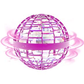 UFO Magic Flying Orb Ball with Lights,Cosmic Globe Hover Drone,Boomerang Fidget Spinner,Gift Ideas for Kids Boys Girls Teen Age 6-12+ Christmas Birthday Party Game Fun,Electronic Toys for Autistic