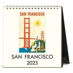 أوراق كافاليني وشركاه، سان فرانسيسكو آرت 2023 تقويم الحامل in Kuwait