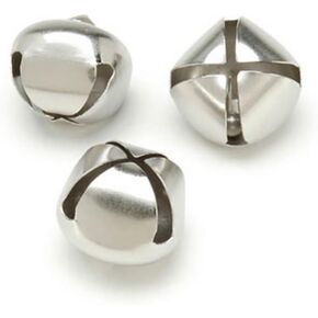 Jingle Bells 1-Inch, 18/Pack, Silver in Kuwait