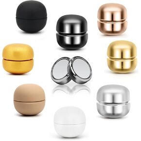 8 Pairs Hijab Magnetic Pins, Pletpet Strength Hijab Pins for Women Clothing Scarf Hijab Pins, Colorful Multi-Use Hijab Pins Pinless for Small Hijab Pins (Classic)