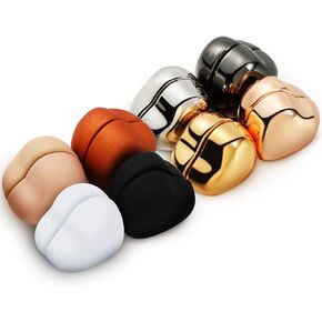 8 Pairs Hijab Magnetic Pins,Strongest Commercial Strength Magnetic Hijab Pins Buttons for Women Multi-Use Colorful Scarf Small Magnetic Hijab (Heart Style)