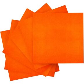 IOOLEEM White Felt Sheets, 108pcs 4"x4" (10 cm x 10 cm), Pre-Cut Felt Sheet for Crafts, Craft Felt Fabric Sheets, Sewing Felt Squares for Patchwork.