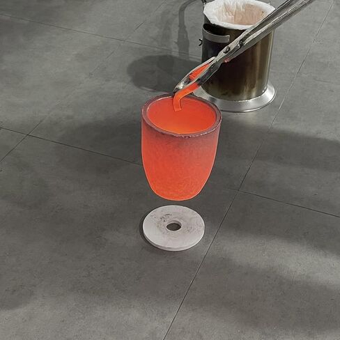 GONGYI 17" Hinge Style Crucible Tongs for Gold Copper Silver Bronze Recycle Metal Smelting Refining Casting Tool in Kuwait