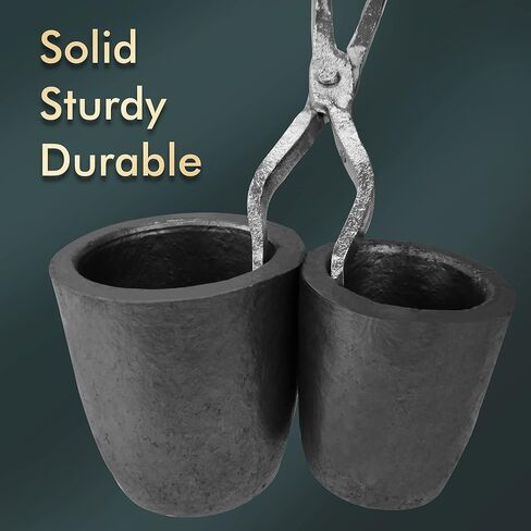 GONGYI 17" Hinge Style Crucible Tongs for Gold Copper Silver Bronze Recycle Metal Smelting Refining Casting Tool in Kuwait