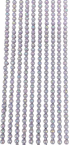 500 x Self Adhesive Pearls Gems 3mm Mini Flat Backed Round Pearls Beads Strips Embellishments (White) in Kuwait