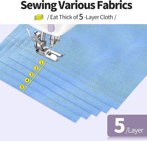 ماكينة خياطة KPCB 505 مع 12 غرزة صغيرة الحجم مع غرز خلفية in Kuwait