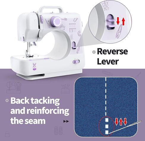 ماكينة خياطة KPCB 505 مع 12 غرزة صغيرة الحجم مع غرز خلفية in Kuwait