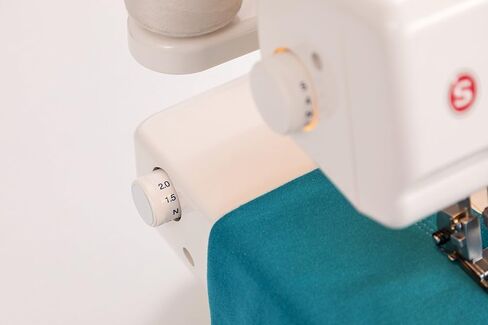 SINGER | Professional 14T968DC Serger Overlock with 2-3-4-5 Stitch Capability, 1300 Stitches per minute, & Self Adjusting - Sewing Made Easy,White in Saudi Arabia
