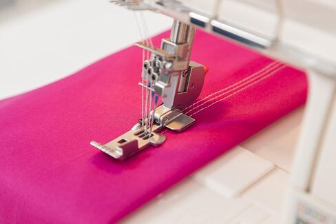 SINGER | Professional 14T968DC Serger Overlock with 2-3-4-5 Stitch Capability, 1300 Stitches per minute, & Self Adjusting - Sewing Made Easy,White in Saudi Arabia