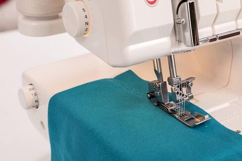 SINGER | Professional 14T968DC Serger Overlock with 2-3-4-5 Stitch Capability, 1300 Stitches per minute, & Self Adjusting - Sewing Made Easy,White in Saudi Arabia